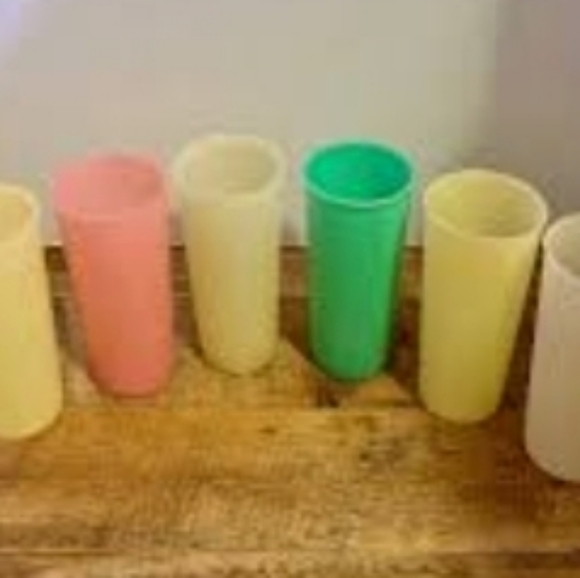 Vtg Tupperware {4 pack} #295 Tupperware Seal for 9oz Tumbler - Picture 13 of 15